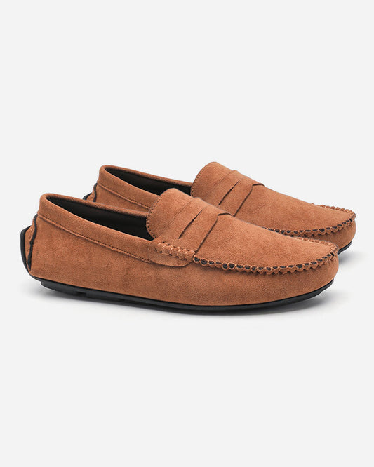 SUEDE DRIVER LOAFERS