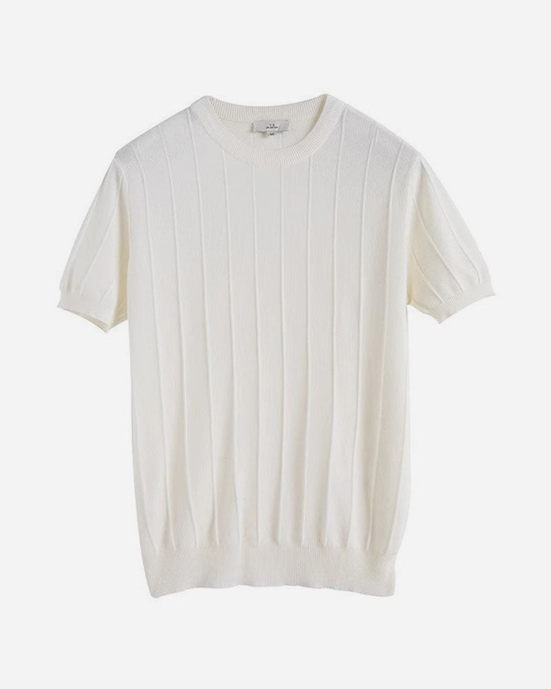 CANNES RIBBED T-SHIRT