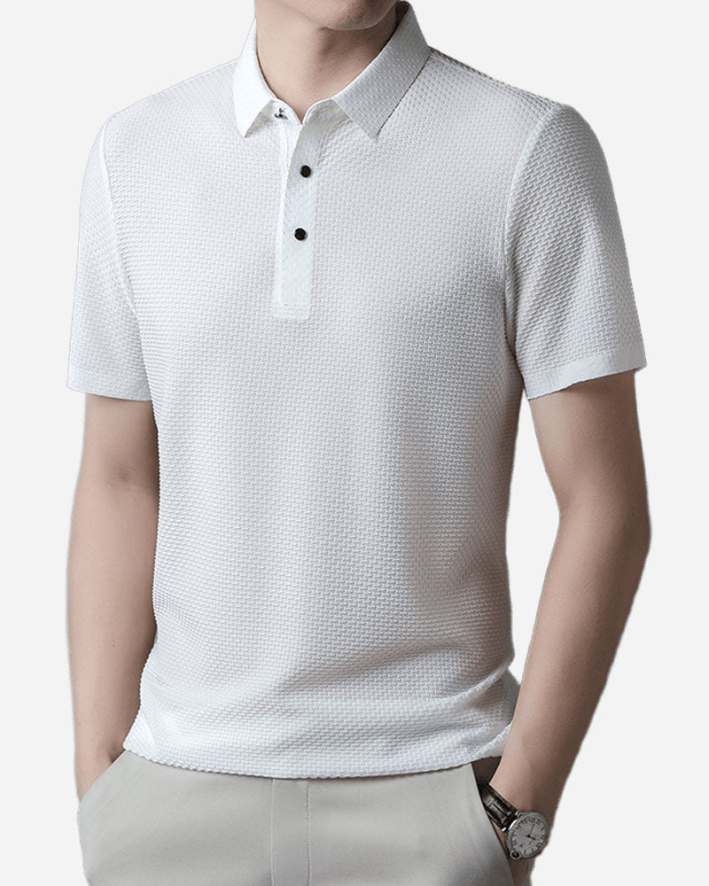 PRESTIGIO SILK POLO (ANTI-WRINKLE)