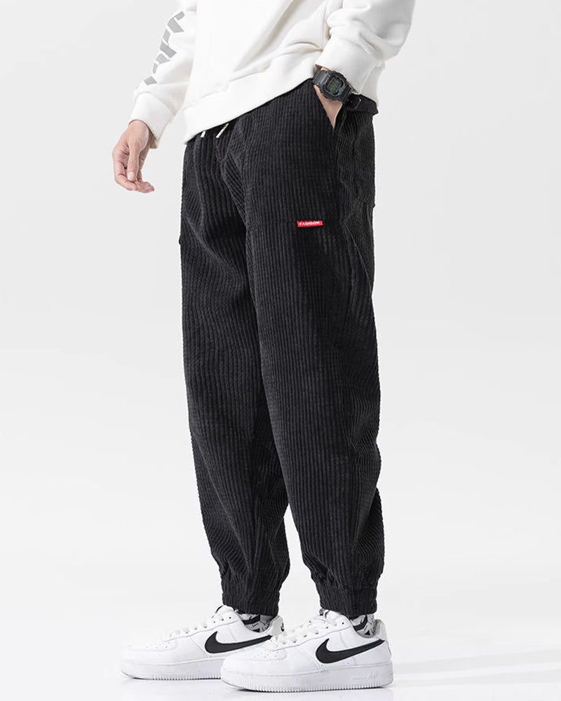 CORDUROY  HAREM PANTS