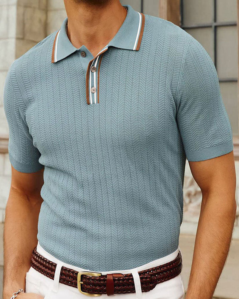 ASHFORD KNIT POLO