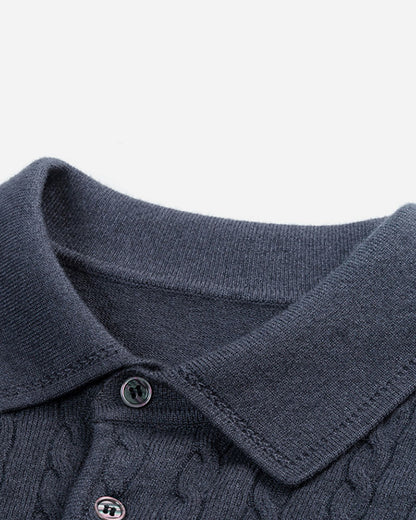 100% CASHMERE TWISTS SWEATER