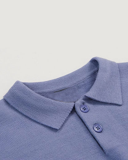 WOOLEN BUTTON HALF ZIP